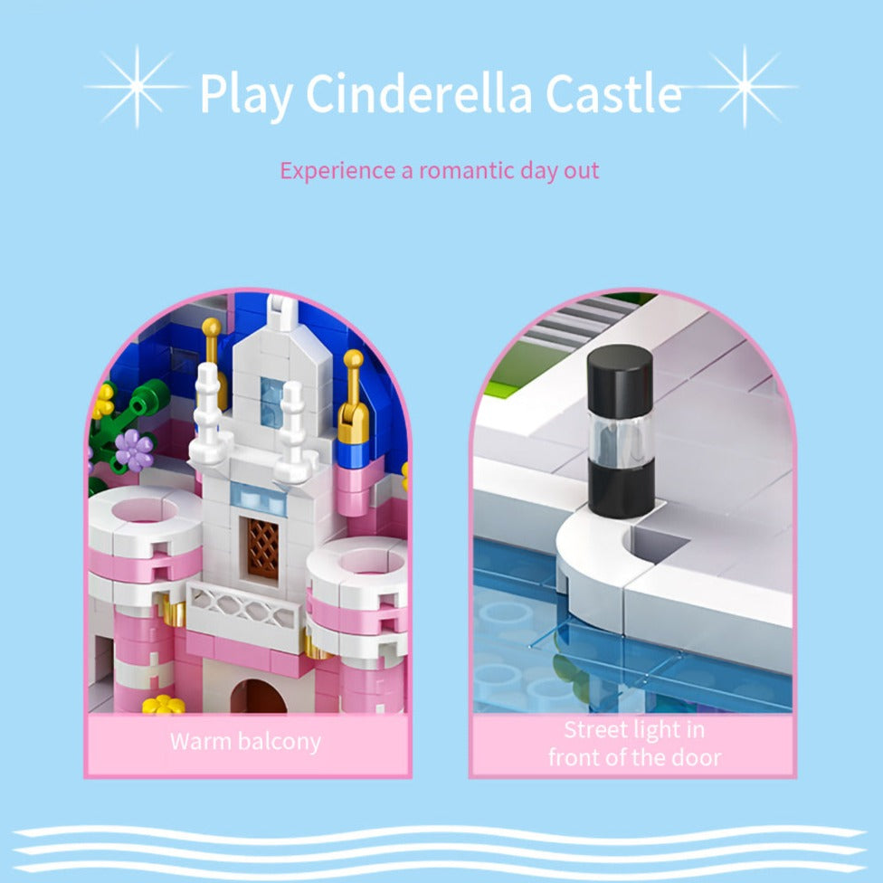 Fairy tale castle building blocks