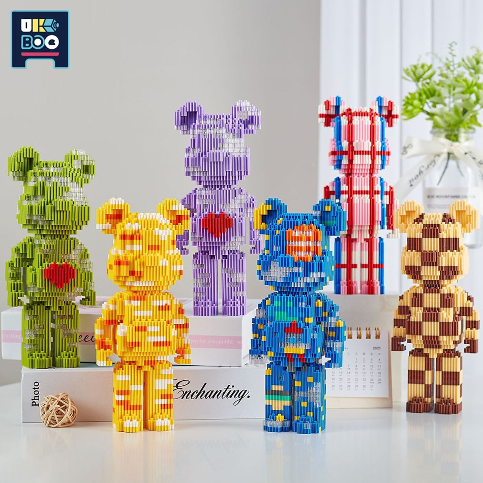 Love Bear Building Block Sets